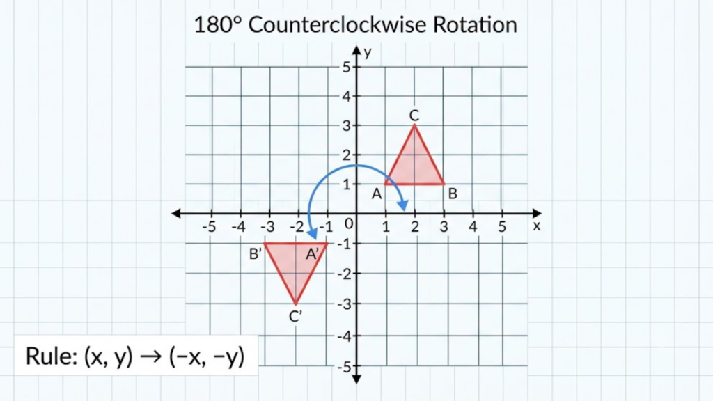 180 Counterclockwise