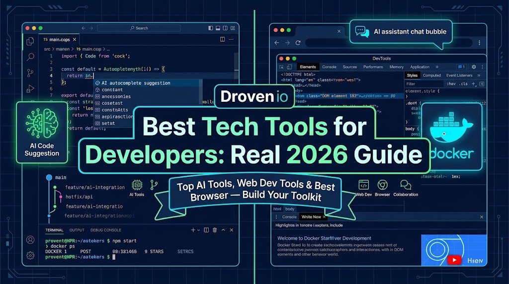 Droven io Best Tech Tools for Developers