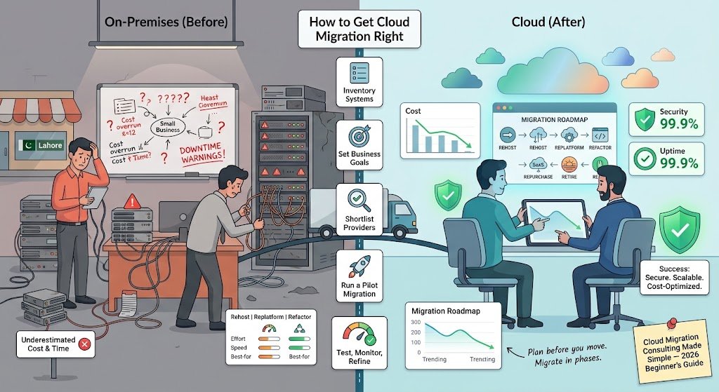 Cloud Migration Consulting Made Simple: A Real Beginner’s Guide (2026)