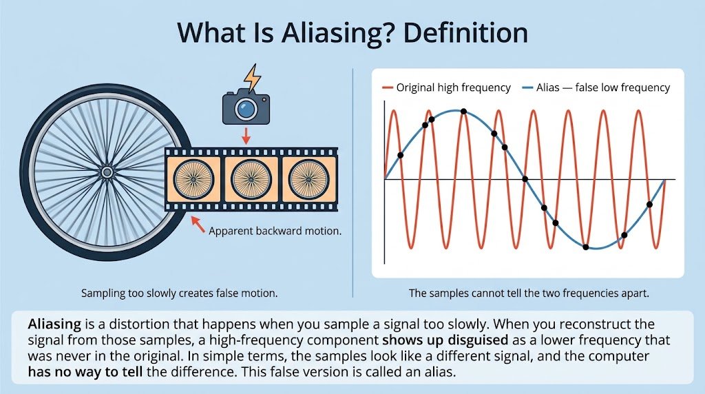 Definition of Aliasing: A Simple Guide for Signal Processing Students