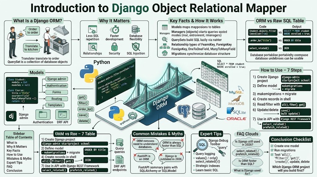 Django Object Relational Mapper: Complete Easy Guide