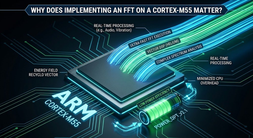 Implementing an FFT on a Cortex-M55