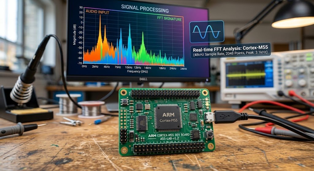 Implementing an FFT on a Cortex-M55: Easy Step-by-Step Guide