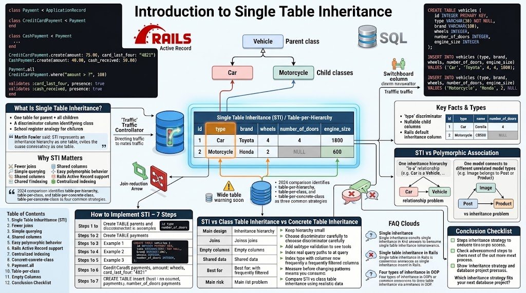 What Is Single Table Inheritance: Easy Guide